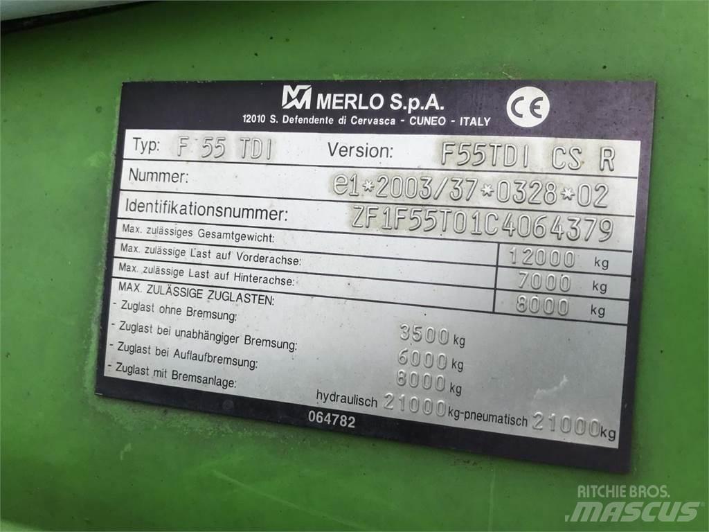 Merlo P55.9CS Tarimsal teleskopik yükleyiciler