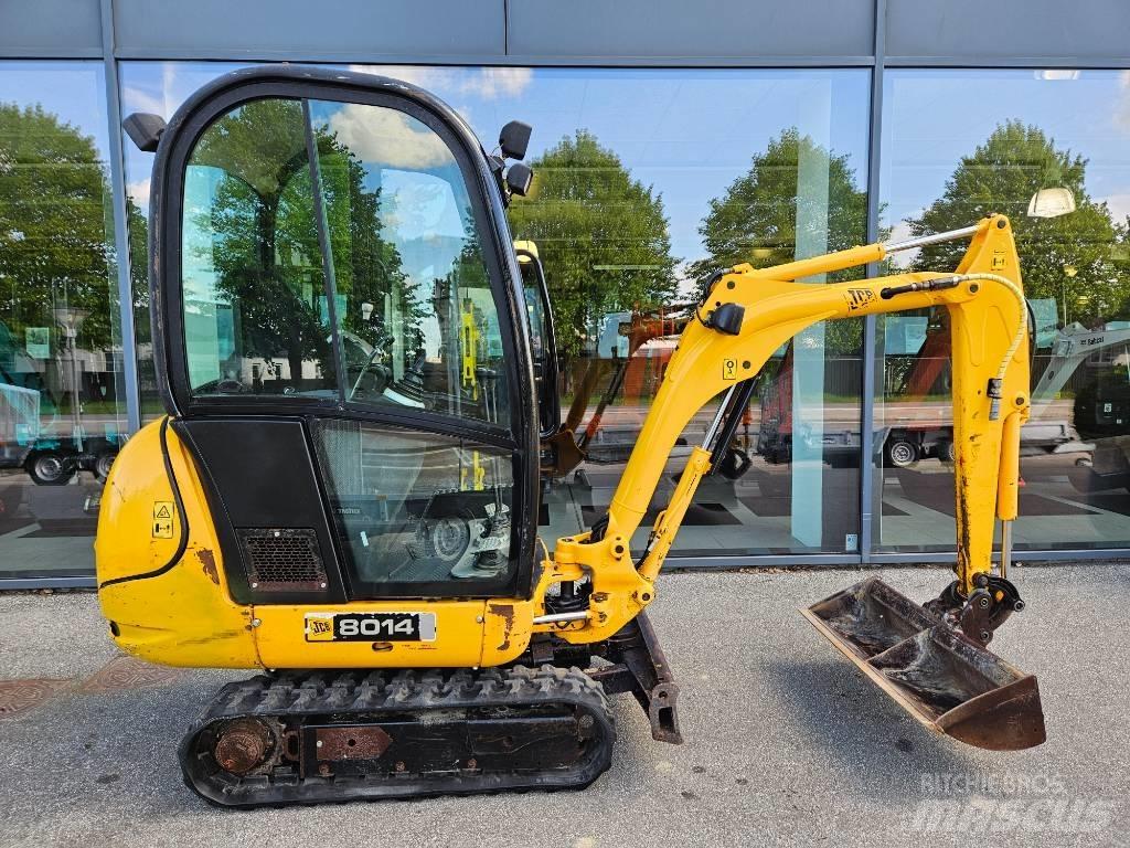 JCB 8014 Mini ekskavatörler, 7 tona dek