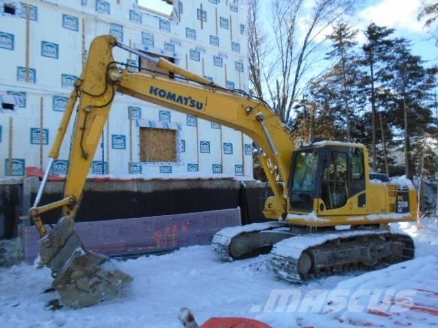 Komatsu PC 200 LC-8 Paletli ekskavatörler