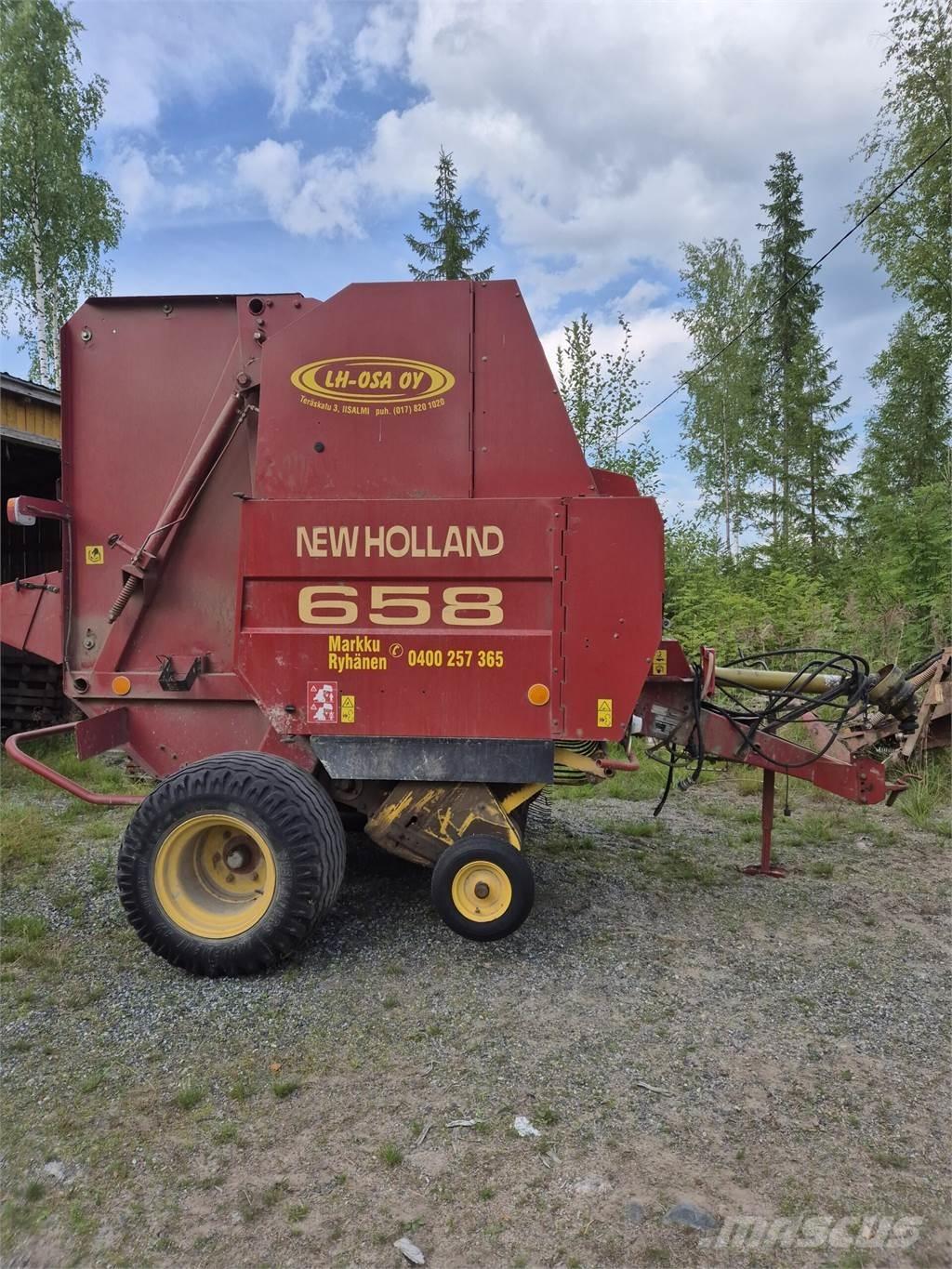 New Holland 658 Rulo balya makinalari