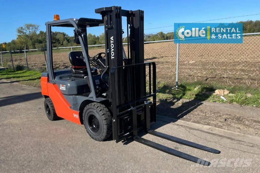 Toyota 8 FDF 25 | 2022 Dizel forkliftler