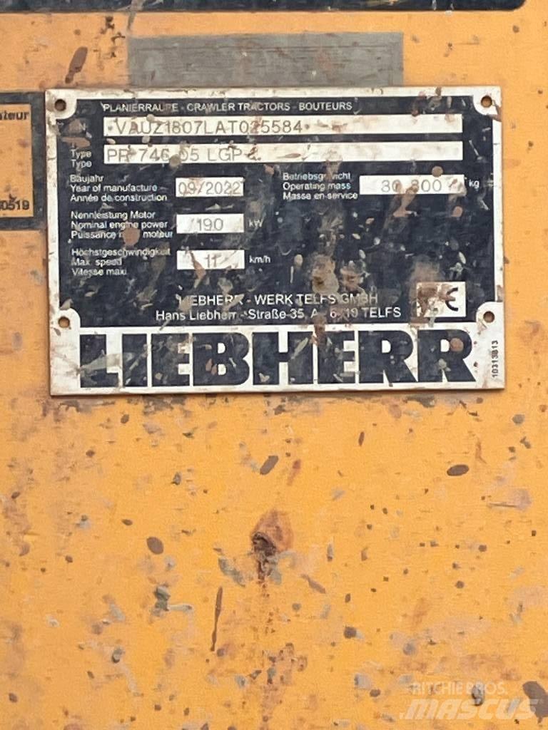 Liebherr PR 746 Paletli dozerler