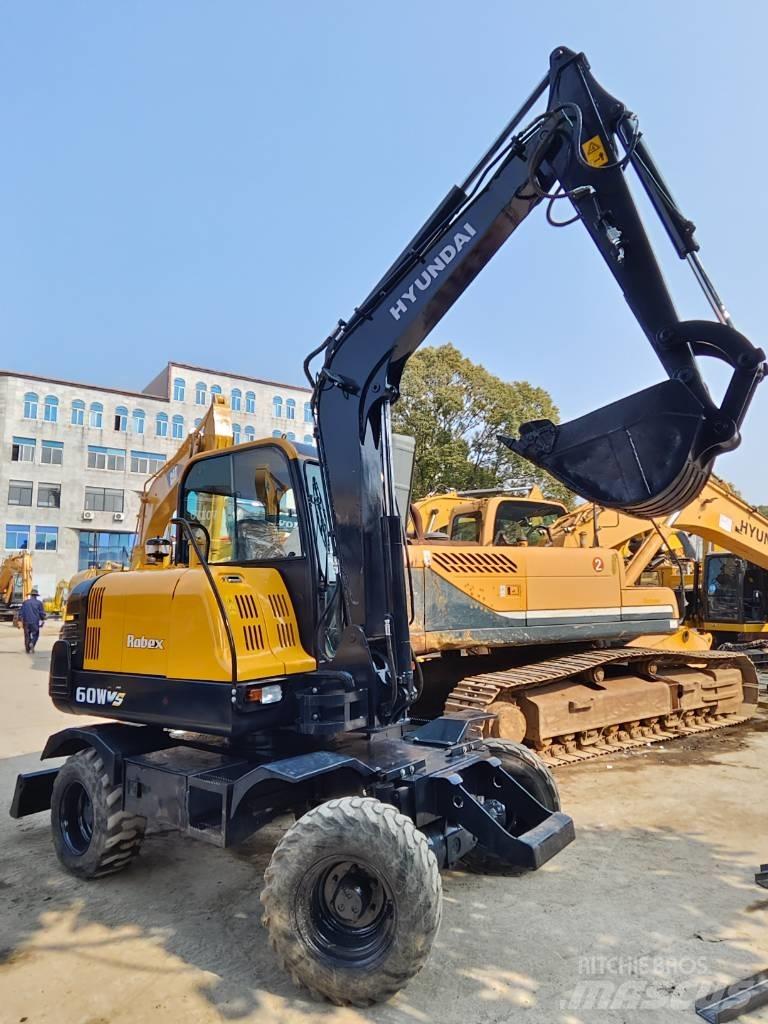 Hyundai 60W-9 Lastik tekerli ekskavatörler