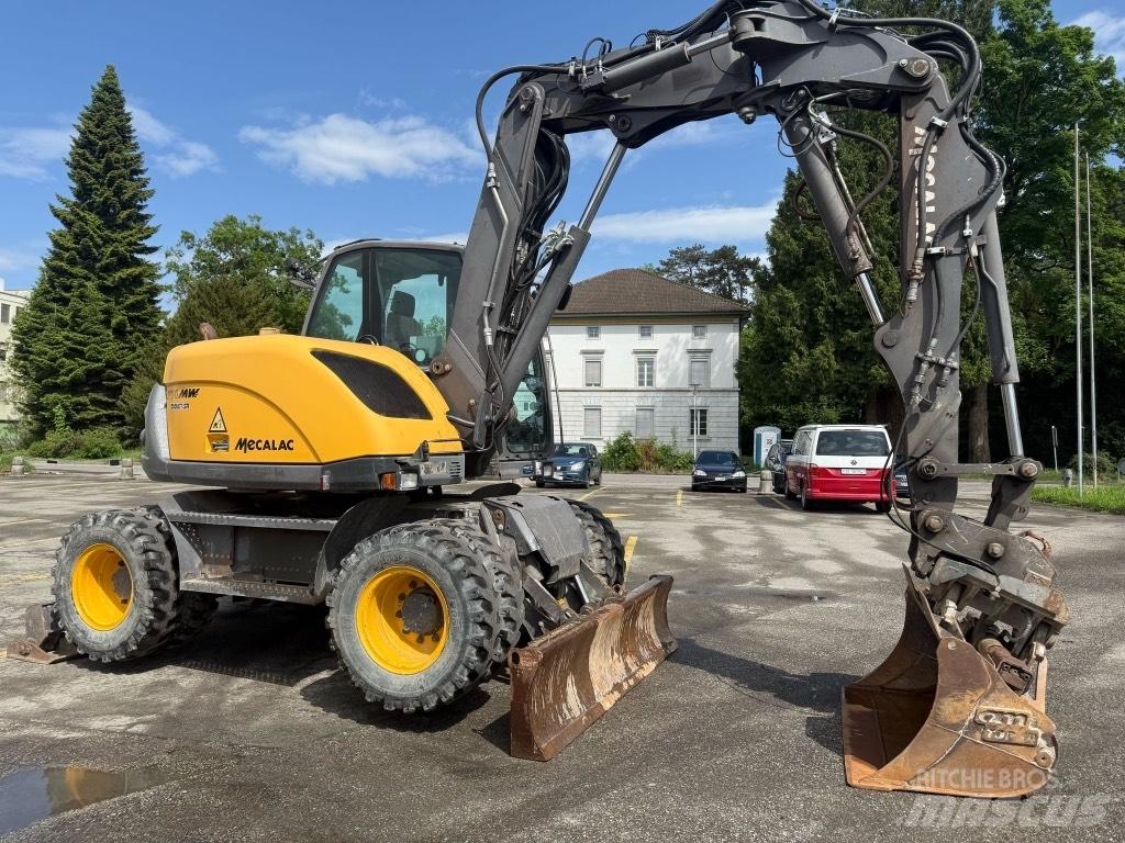 Mecalac 714 MW Lastik tekerli ekskavatörler