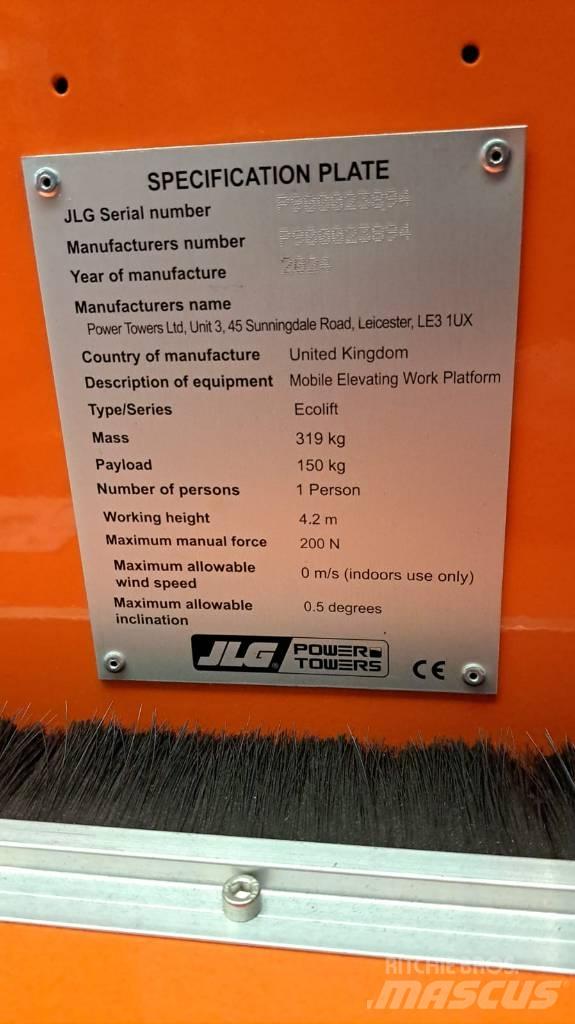 JLG Ecolift (NEW 2024) Diger lift ve platformlar