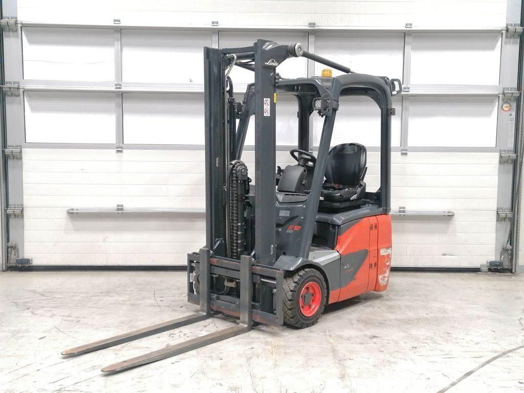Linde E12-02 Elektrikli forkliftler