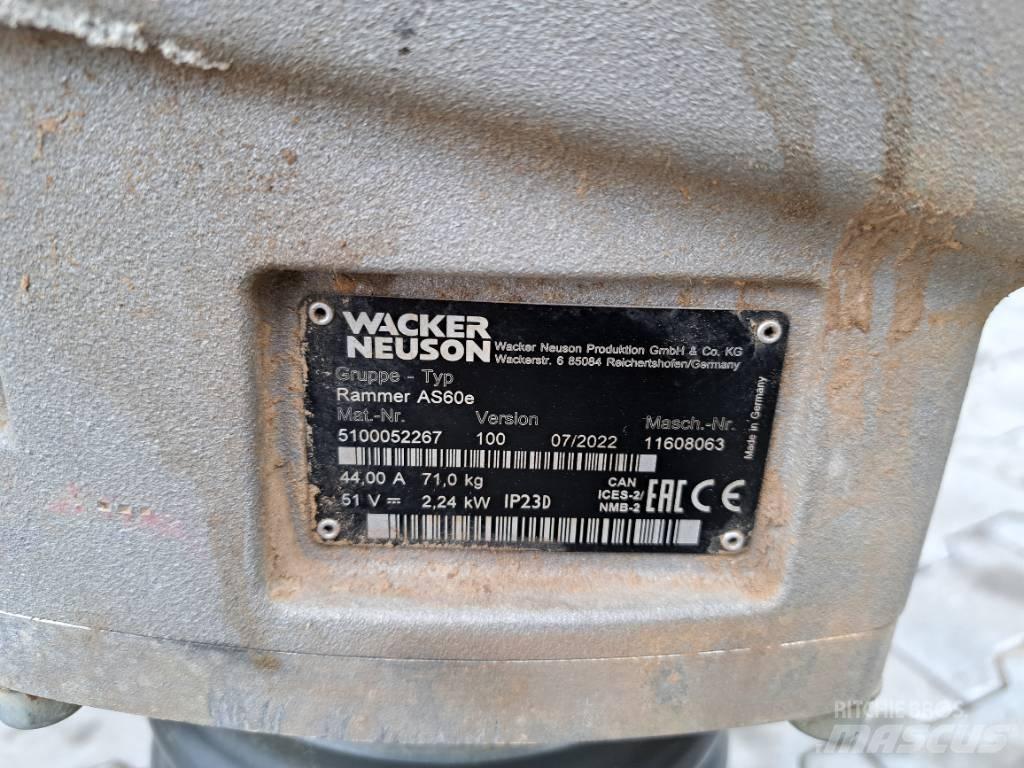 Wacker Neuson AS60e Sıkıştırma tokmakları