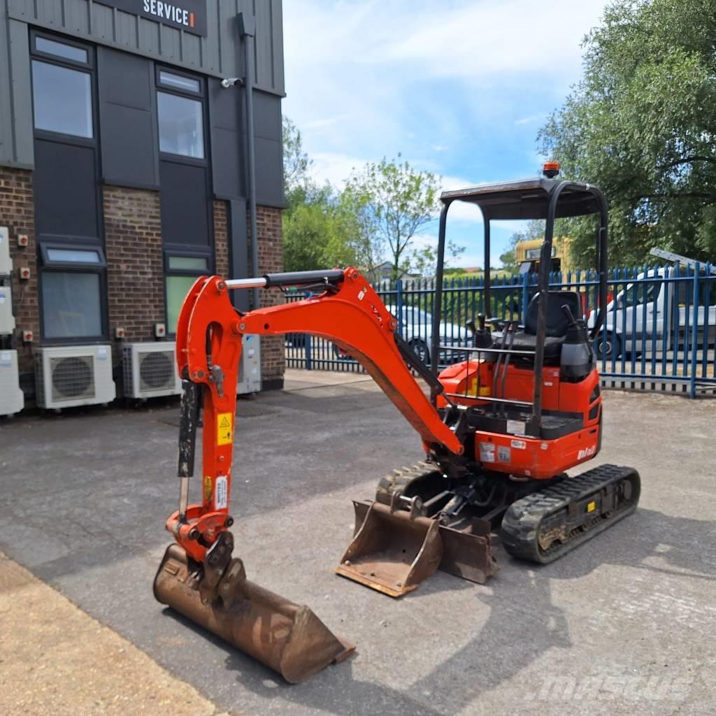 Kubota U 17-3 Mini ekskavatörler, 7 tona dek