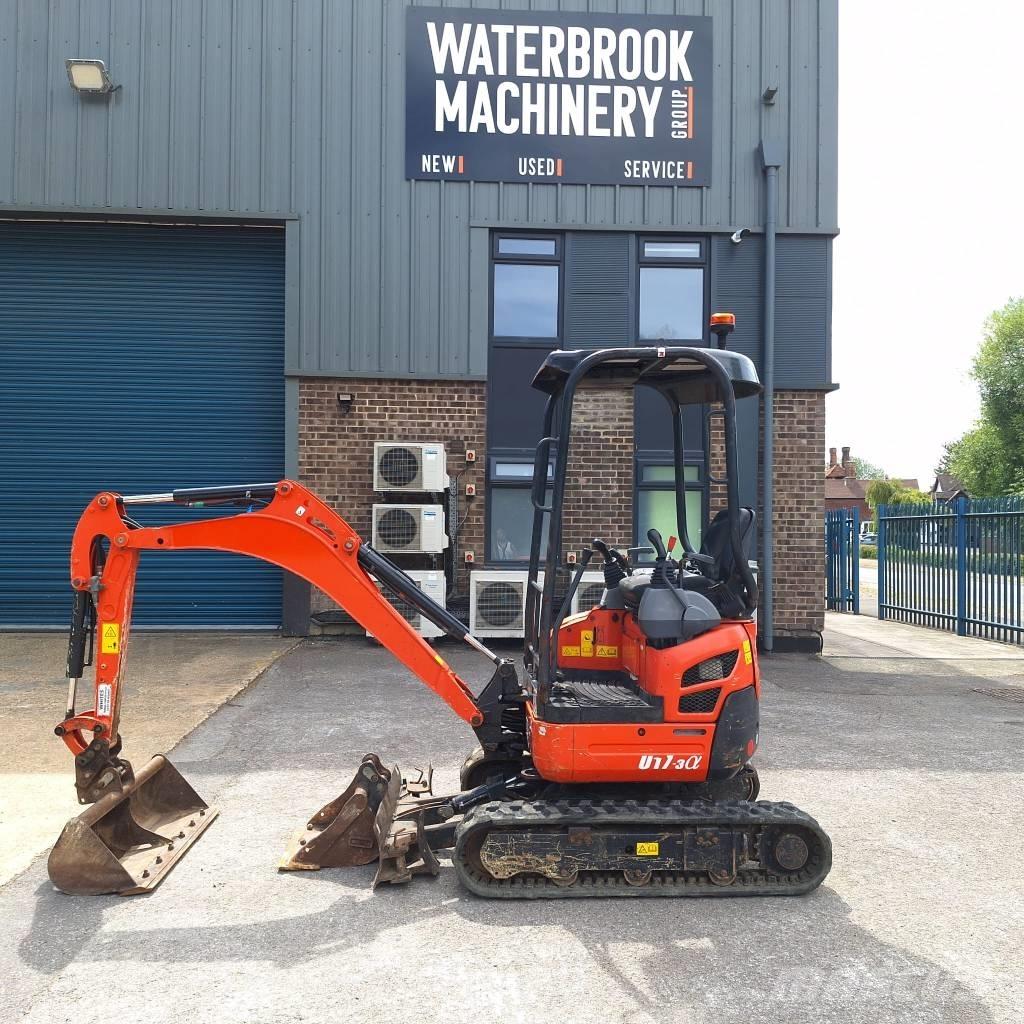 Kubota U 17-3 Mini ekskavatörler, 7 tona dek