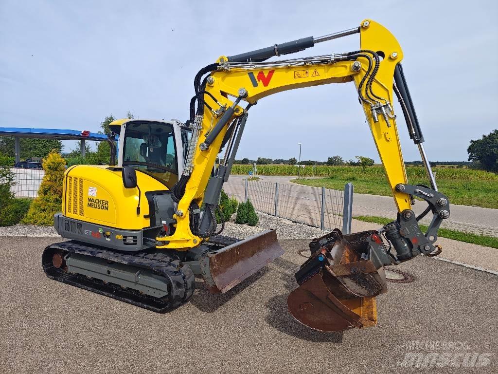 Wacker Neuson ET 65 Paletli ekskavatörler