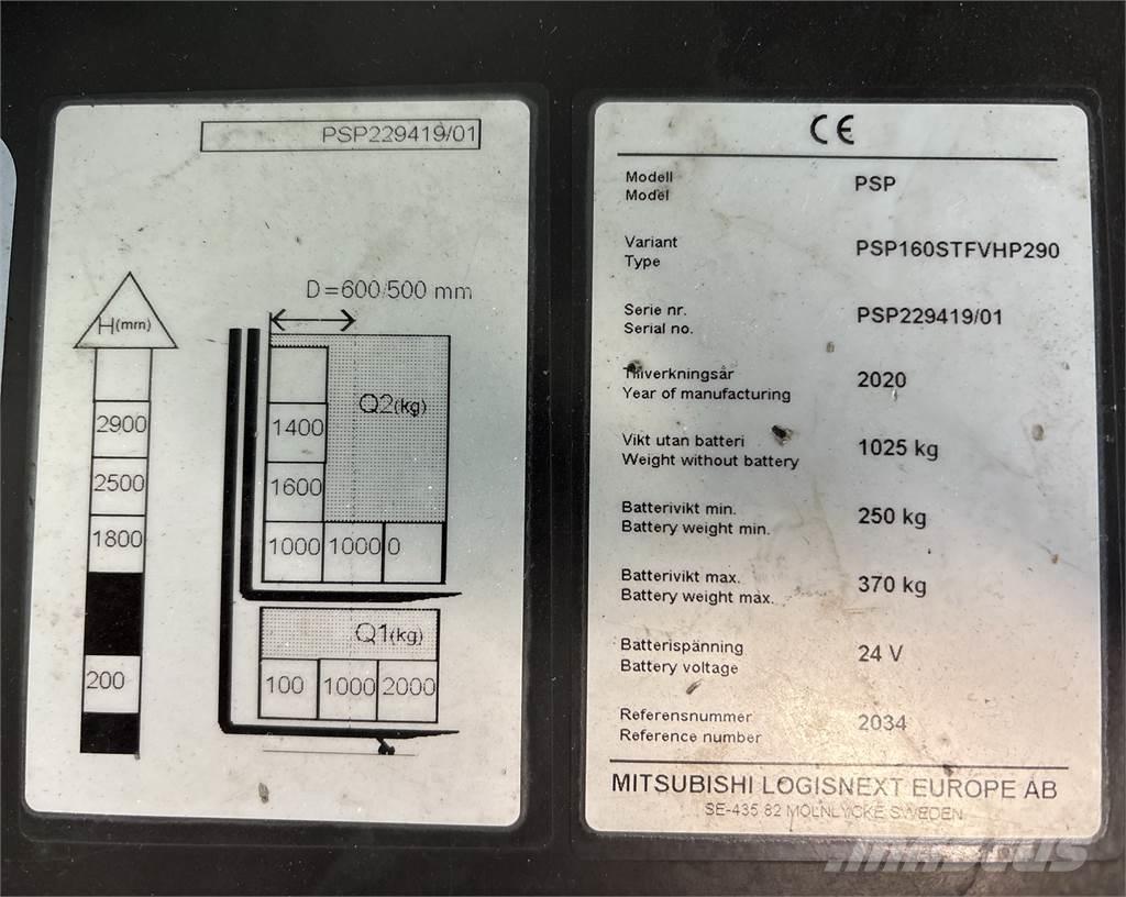 Atlet PSP160 Akülü depo ekipmanları