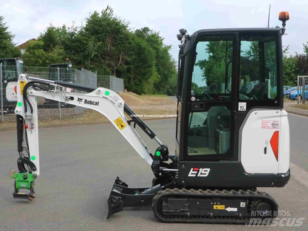 Bobcat E 19 Mini ekskavatörler, 7 tona dek