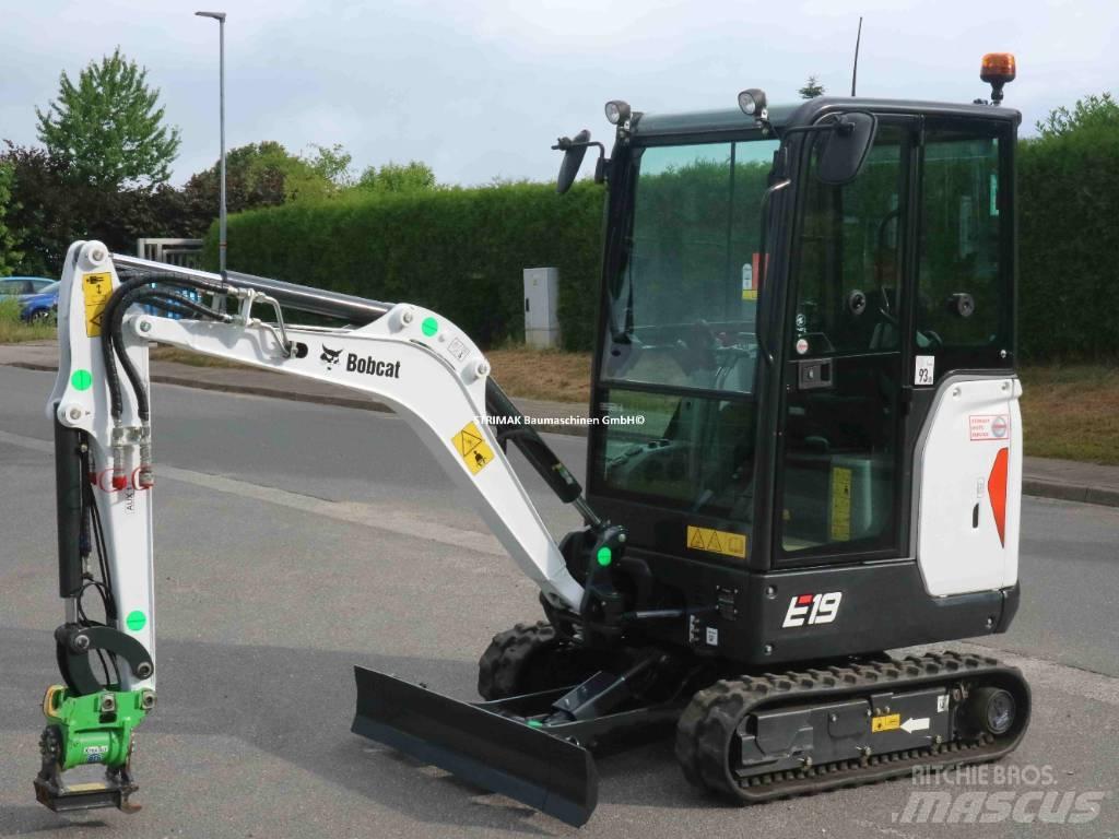 Bobcat E 19 Mini ekskavatörler, 7 tona dek