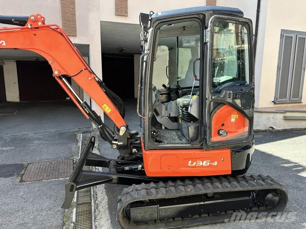 Kubota U36-4 Mini ekskavatörler, 7 tona dek