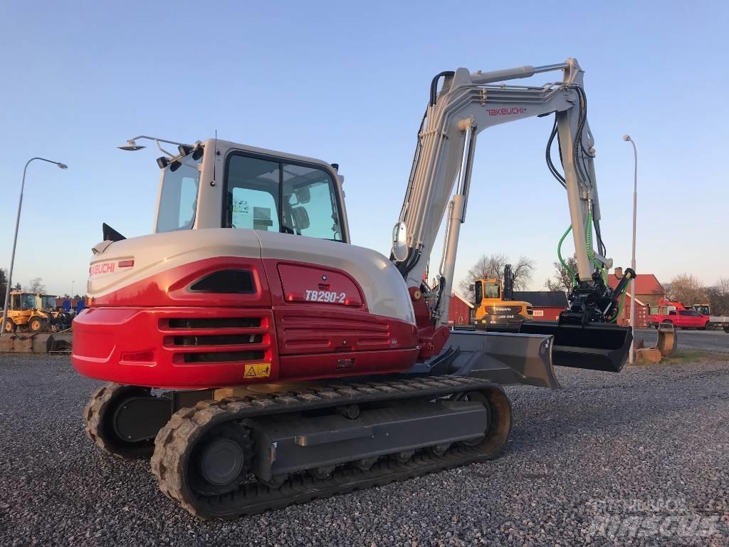 Takeuchi TB290-2 Midi ekskavatörler 7 - 12 t