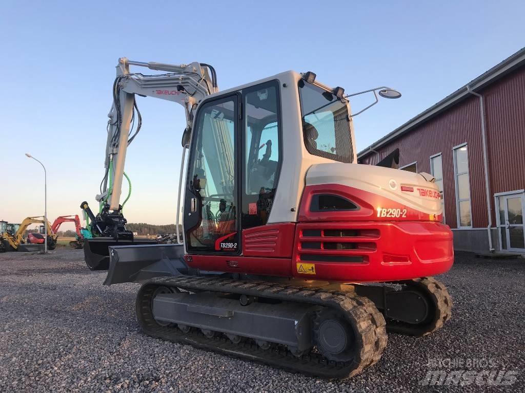 Takeuchi TB290-2 Midi ekskavatörler 7 - 12 t
