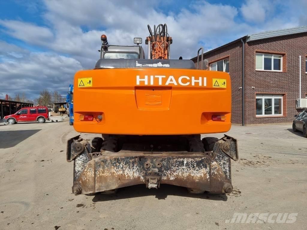 Hitachi ZX 160 W Lastik tekerli ekskavatörler
