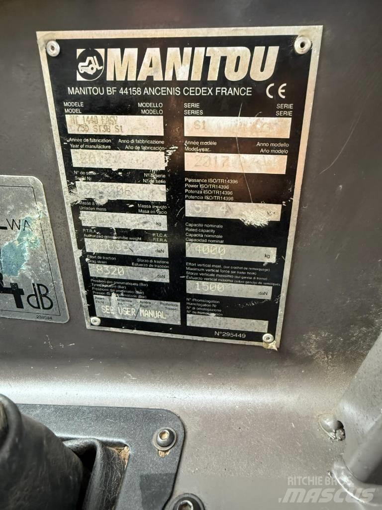 Manitou MT 1440 Teleskopik yükleyiciler