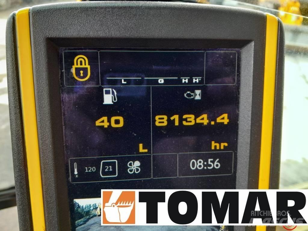 JCB JS 145 HD Paletli ekskavatörler