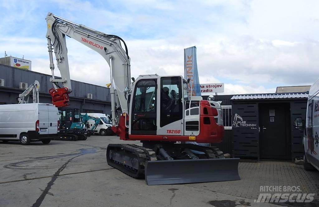 Takeuchi TB2150 Paletli ekskavatörler