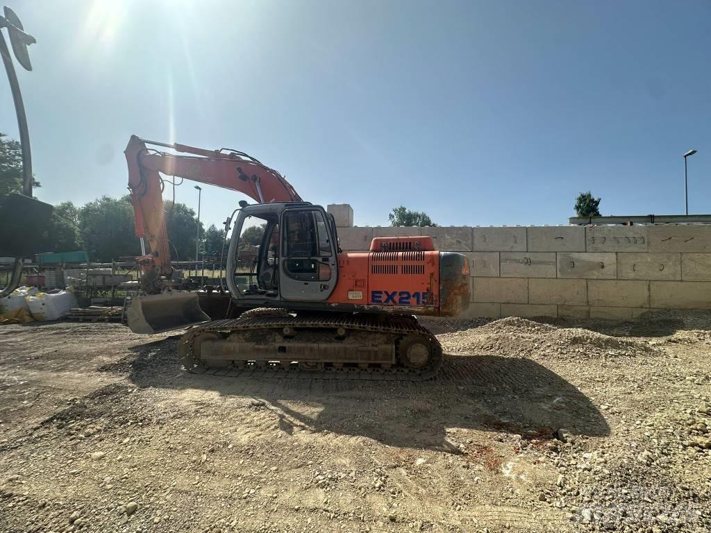 Fiat-Hitachi EX 215 Paletli ekskavatörler