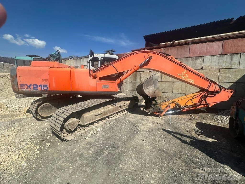 Fiat-Hitachi EX 215 Paletli ekskavatörler