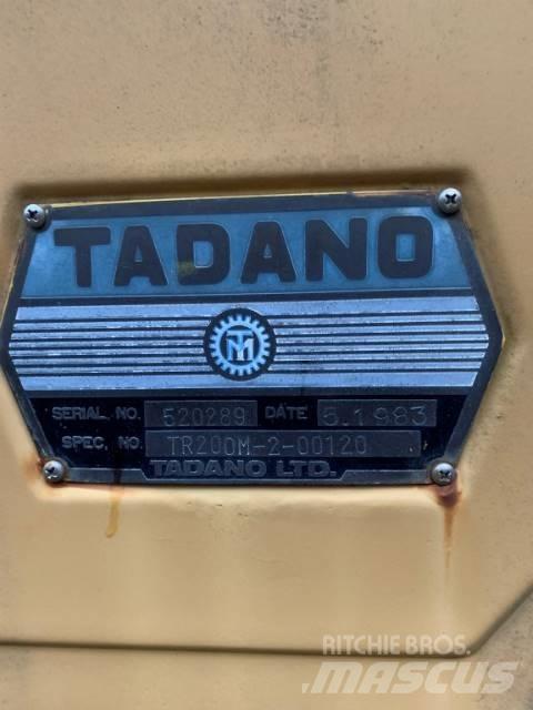 Tadano TR200M-2 Arazi Tipi Vinçler (RT)