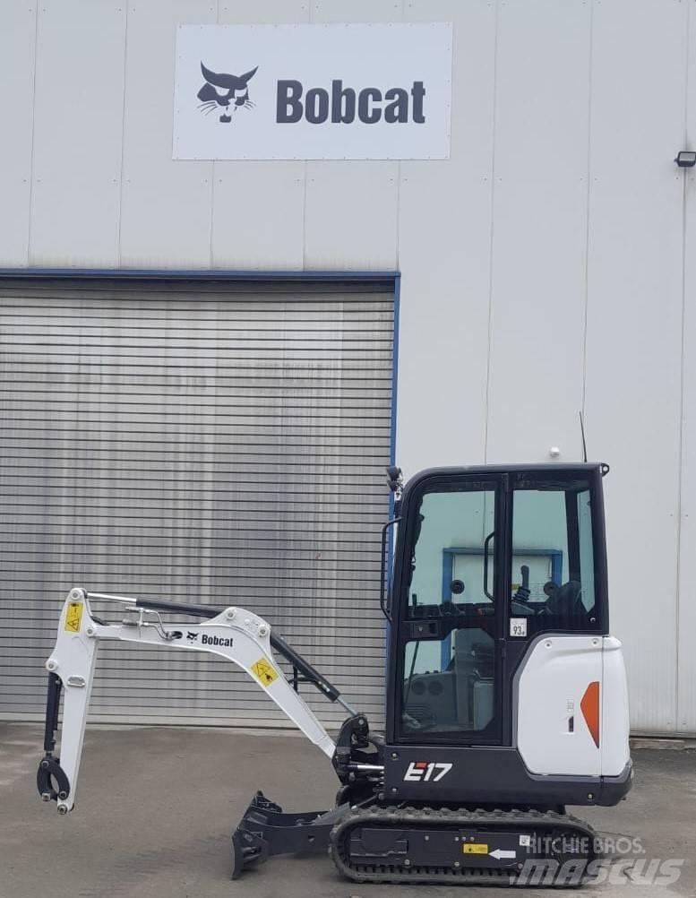 Bobcat E17 Mini ekskavatörler, 7 tona dek