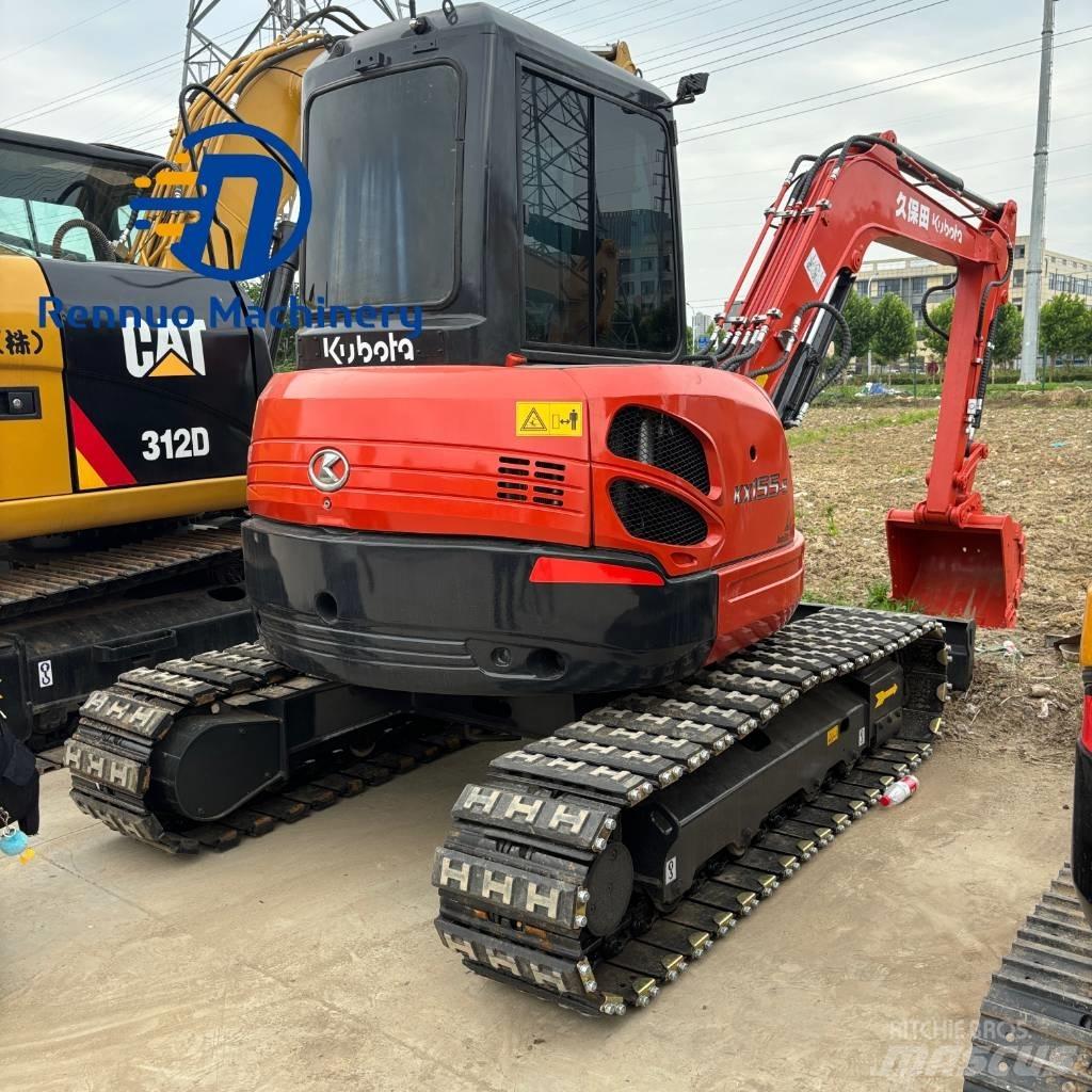 Kubota KX 155 Mini ekskavatörler, 7 tona dek