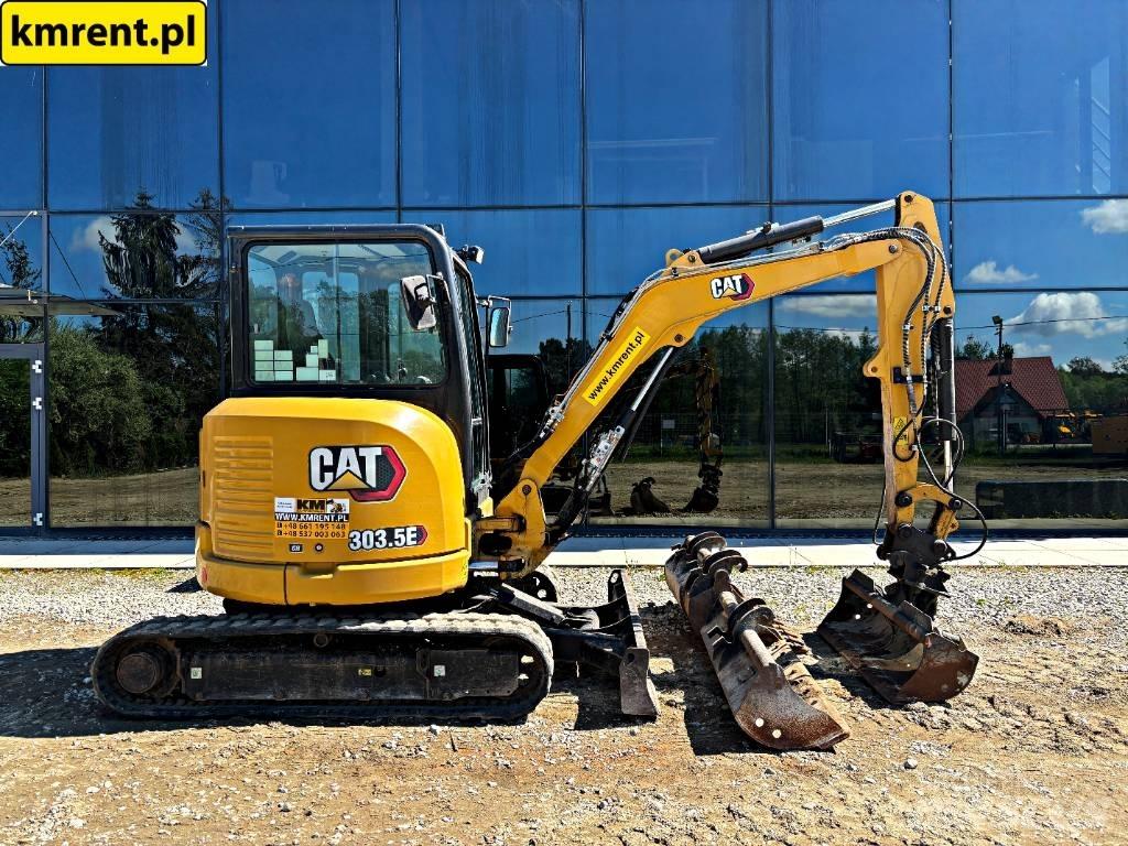CAT 303.5 E CR Mini ekskavatörler, 7 tona dek