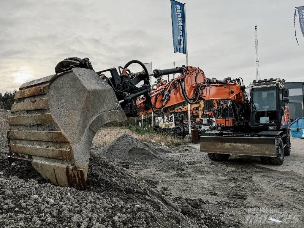 Doosan DX170W-5 Lastik tekerli ekskavatörler