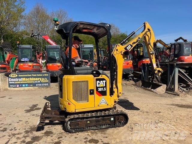 CAT 301.5 Mini ekskavatörler, 7 tona dek