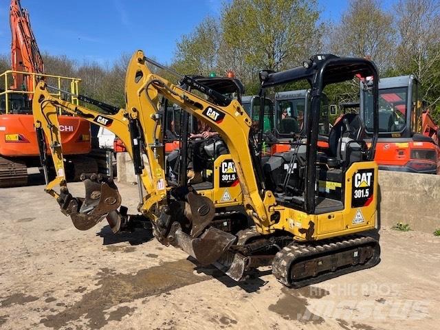 CAT 301.5 Mini ekskavatörler, 7 tona dek