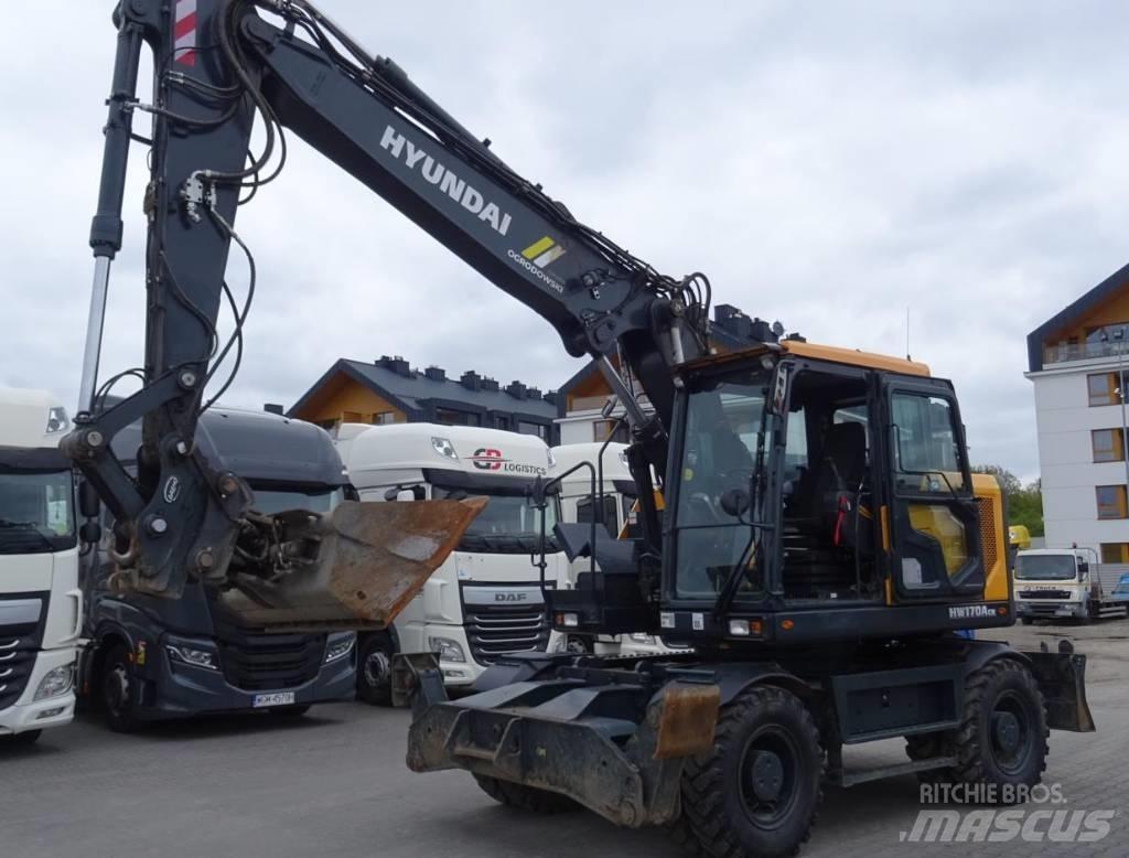 Hyundai HW 170 ACR Lastik tekerli ekskavatörler