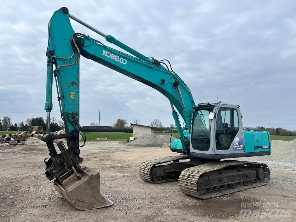 Kobelco SK 200-6 E Paletli ekskavatörler