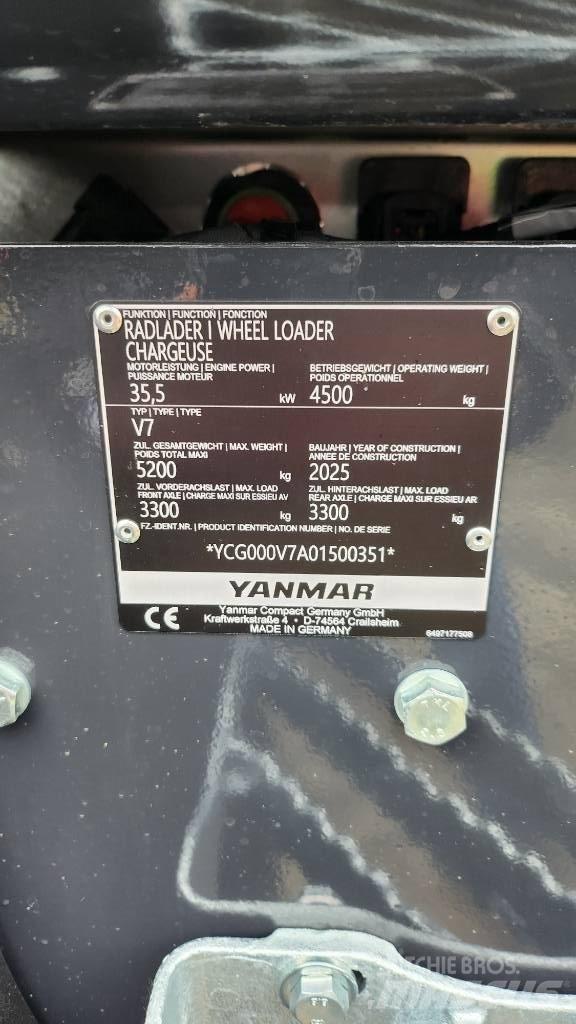 Yanmar Radlader V7HW Tekerlekli yükleyiciler