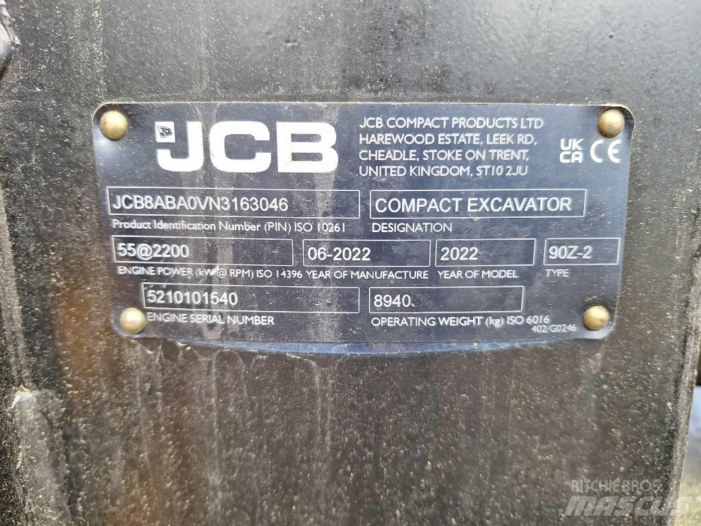 JCB 90 Z-2 Midi ekskavatörler 7 - 12 t