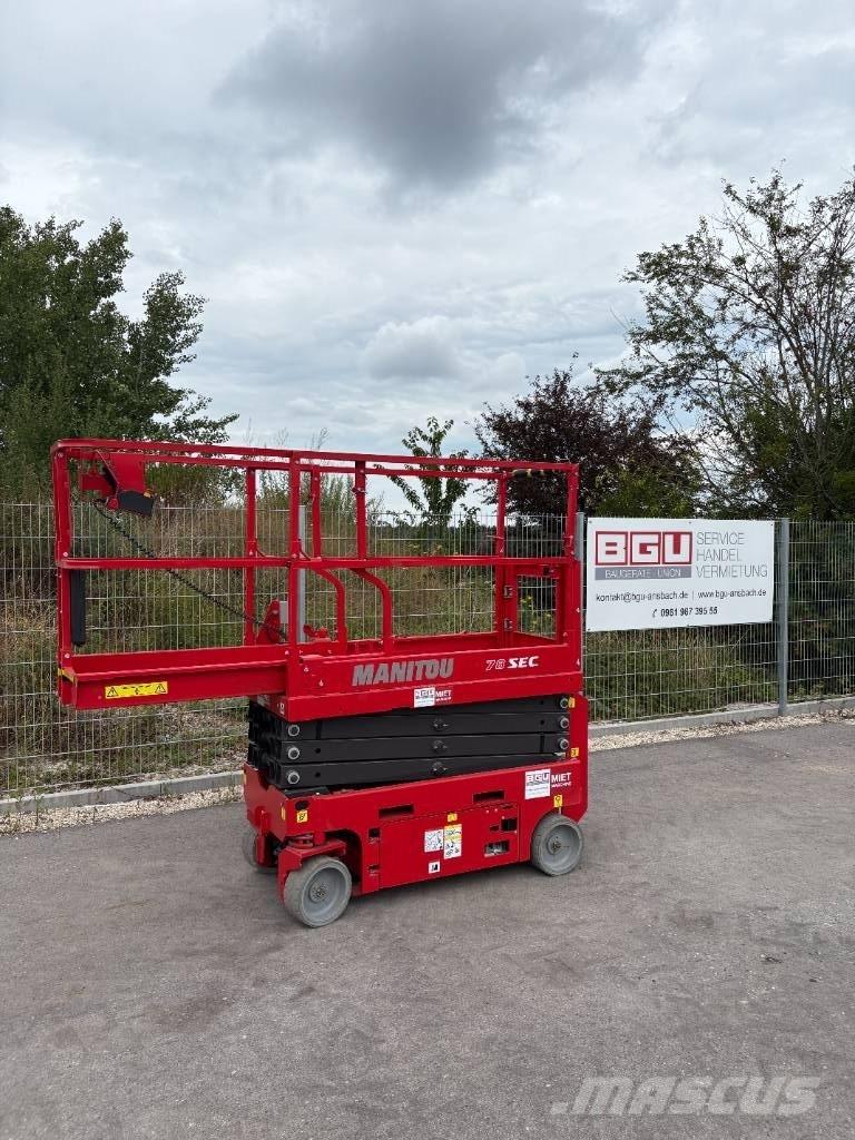 Manitou 78 SEC Makasli platformlar