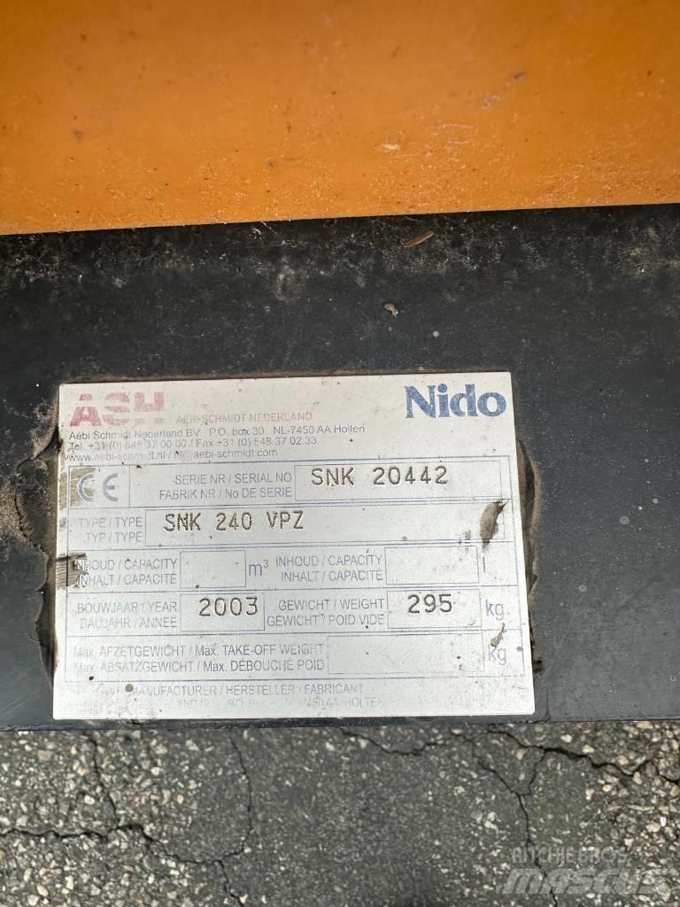 Nido SNK 240 VPZ Kar küreme biçaklari