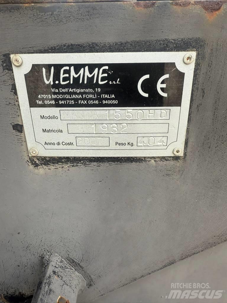  UEMME Manta 1550 HD Cadde süpürücüler