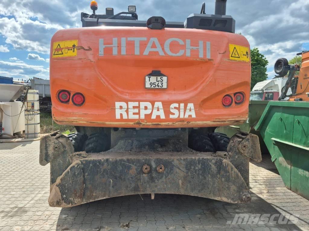 Hitachi ZX 170 W-6 Lastik tekerli ekskavatörler