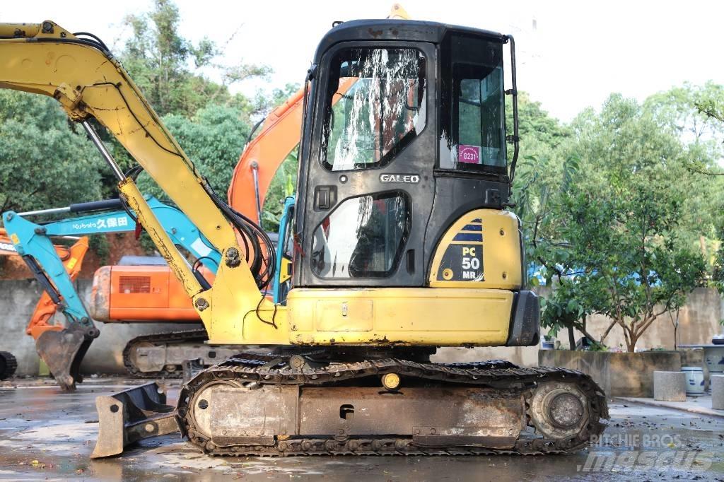 Komatsu PC 50 MR Paletli ekskavatörler