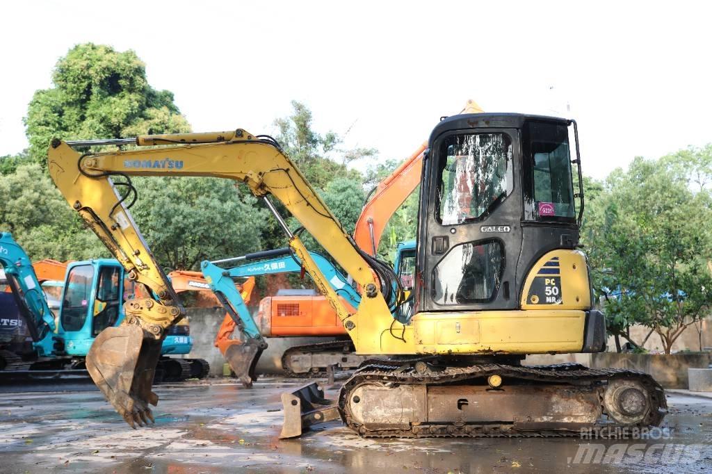 Komatsu PC 50 MR Paletli ekskavatörler