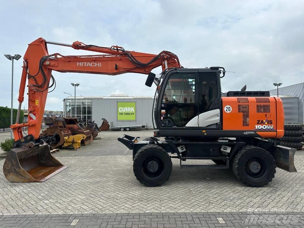 Hitachi ZX190W-6 Lastik tekerli ekskavatörler