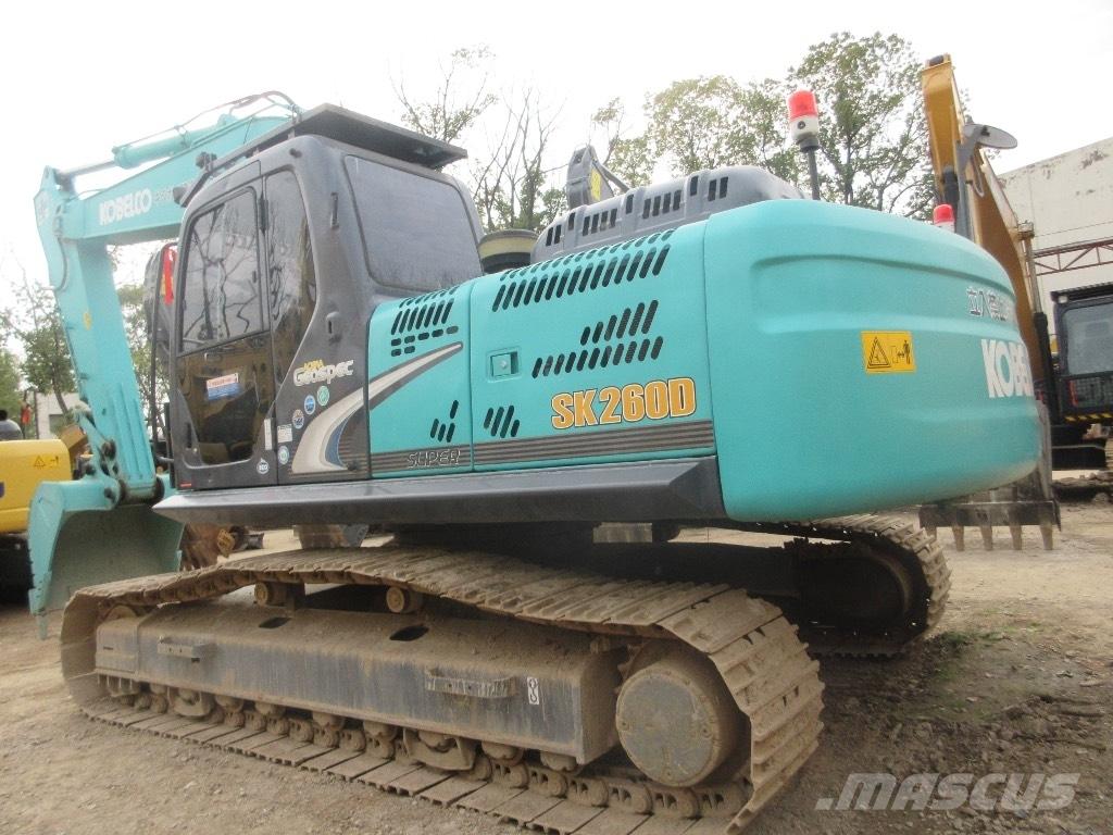 Kobelco SK 260 Paletli ekskavatörler
