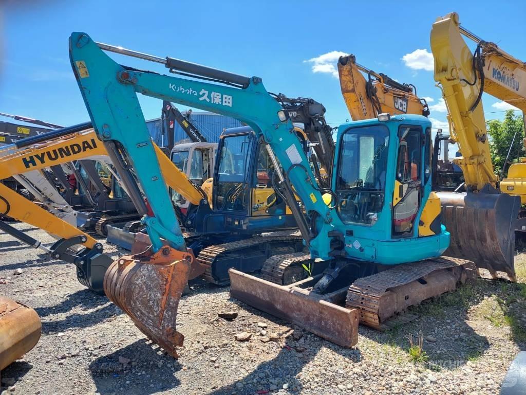 Kubota KX161-3 Mini ekskavatörler, 7 tona dek