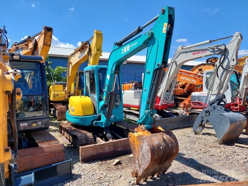 Kubota KX161-3 Mini ekskavatörler, 7 tona dek