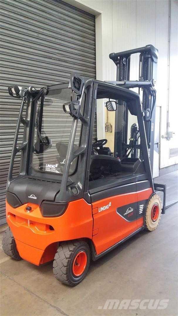 Linde E25L Elektrikli forkliftler