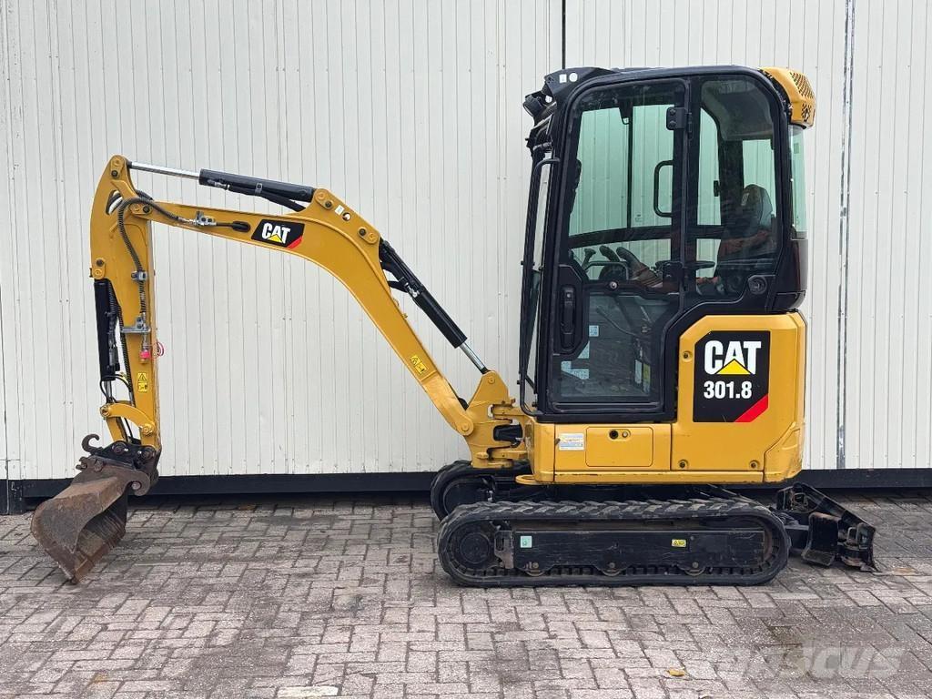 CAT 301.8 NextGen Mini ekskavatörler, 7 tona dek