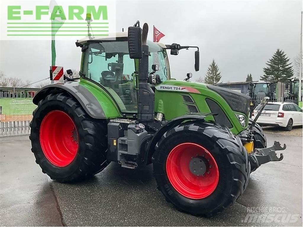 Fendt 724 s4 profi+ Traktörler